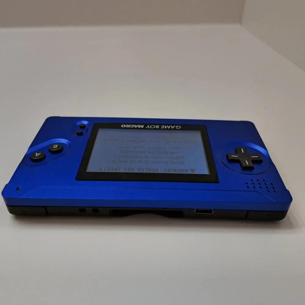 DS Lite Game Boy Advance Macro Mod (Reads and play All GBA Games) Blue